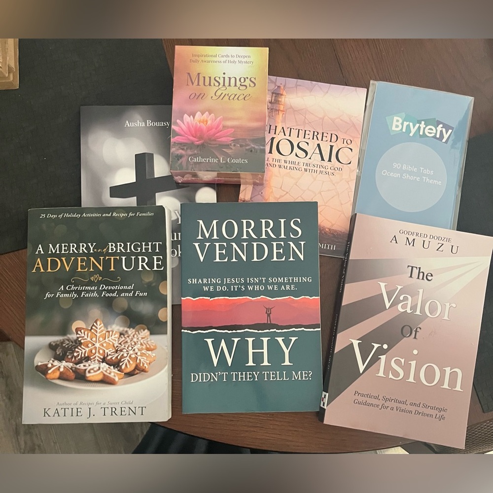 'Why Didn't They Tell Me?' Book and spiritual bundle . 7 in set